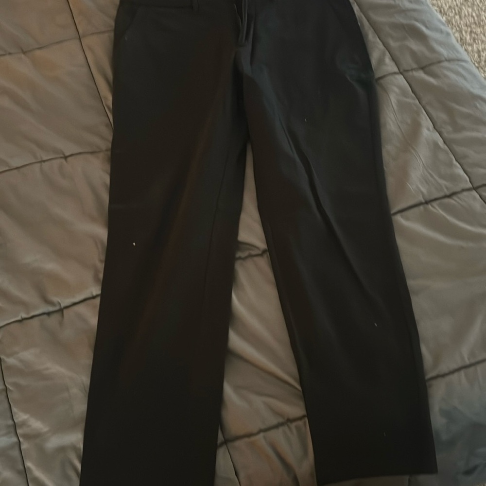 Perk slim fit black dress jeans. 36/30.